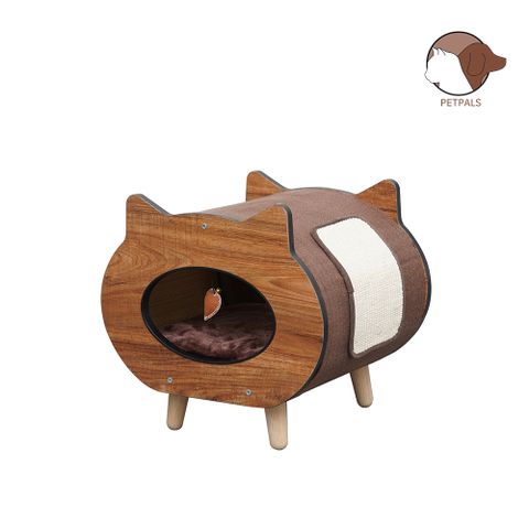 美國Petpals 雙洞喵頭窩