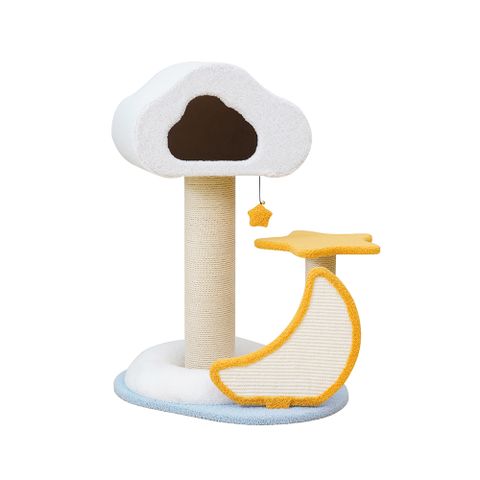 【Petpals】童話星月夢境貓跳台-3層