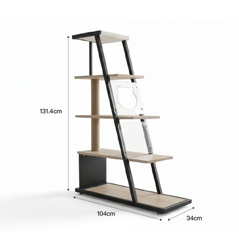 【空間特工】C-cozy貓貓居｜貓跳台收納層架｜標準款【嘖嘖募資熱銷】