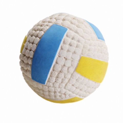 寵物發聲球形玩具 大 排球 ETL1131 (直徑9.5cm) ( 球形 玩具 狗狗 啾啾球 玩具球 紓壓 啃咬 乳膠 互動 狗玩具)