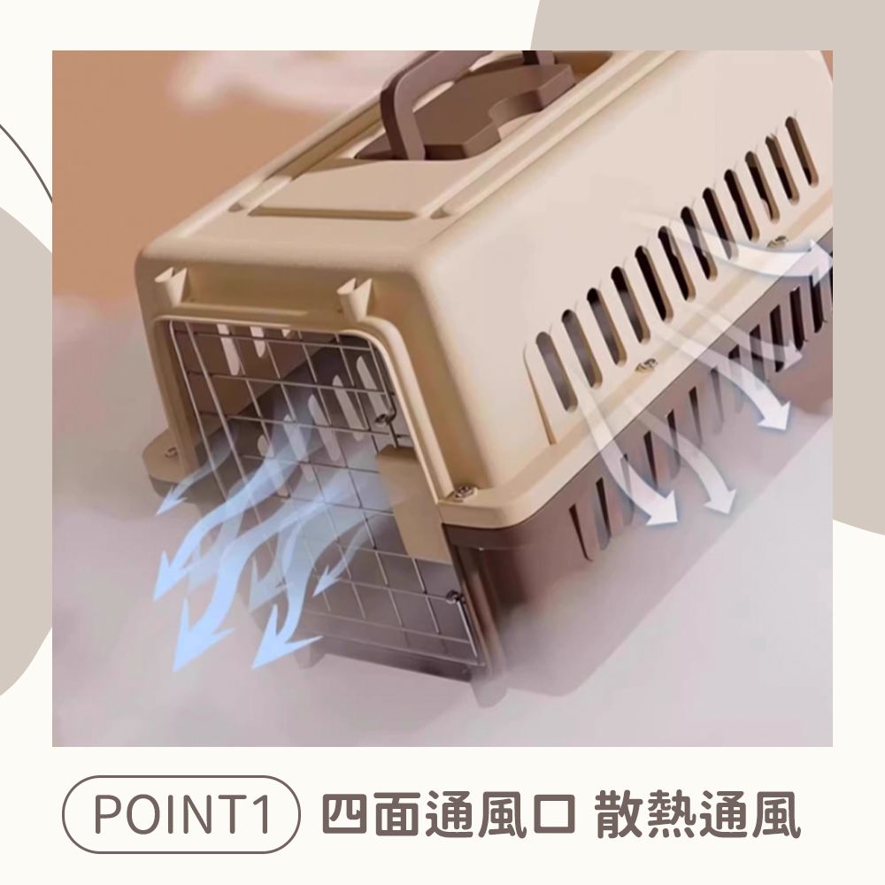 POINT1)四面通風口 散熱通風