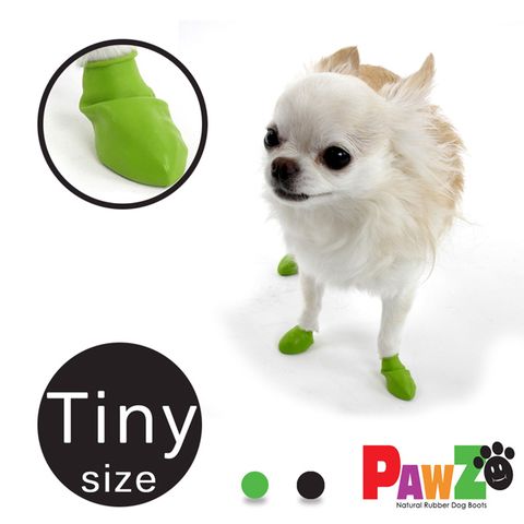 Pawz 【美國  】寵物外出腳套12入(Tiny size)