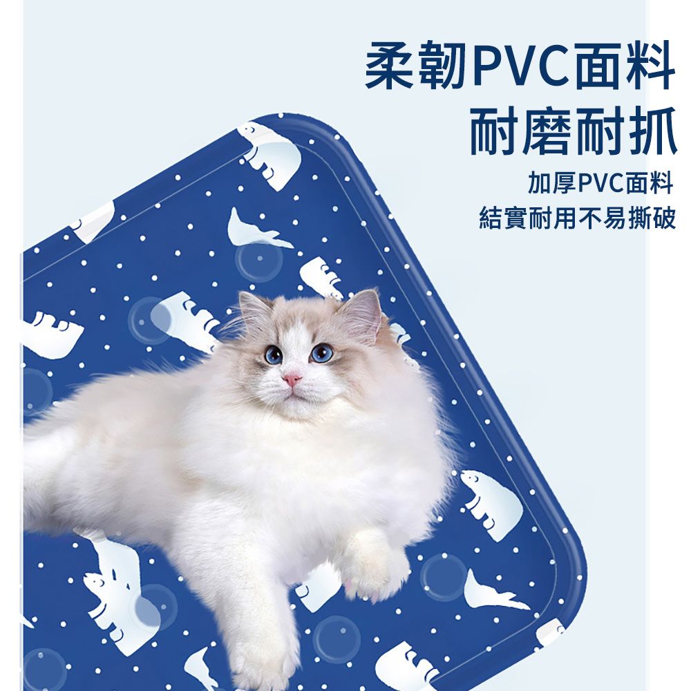 E.Co 寵物凝膠冰墊 30*50cm 寵物降溫涼墊 狗狗涼席 寵物睡墊（寵物床/睡墊/冰涼坐墊/貓窩）