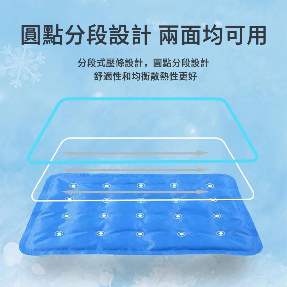 E.Co 寵物凝膠冰墊 30*50cm 寵物降溫涼墊 狗狗涼席 寵物睡墊（寵物床/睡墊/冰涼坐墊/貓窩）
