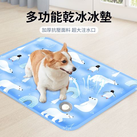 Petfun 夏季寵物涼感降溫冰墊 狗狗貓咪消暑清涼墊 貓狗窩乾冰降溫墊