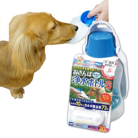 Doggyman 犬用外出型濾心飲水瓶-S