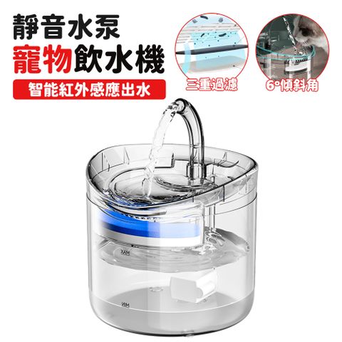 寵物自動飲水機 貓咪飲水機 餵水器 喝水碗 智慧流動飲水器 狗狗喝水盆 循環飲用水機