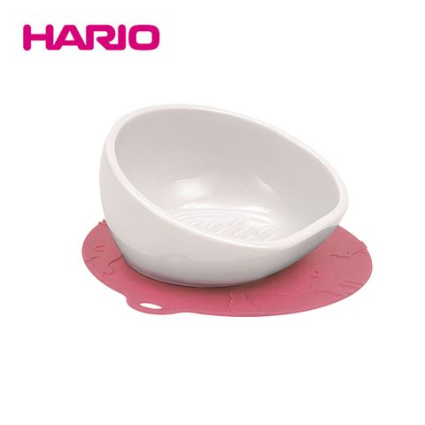 HARIO 短毛貓專用粉紅磁碗75ml PTS-NYS-PC