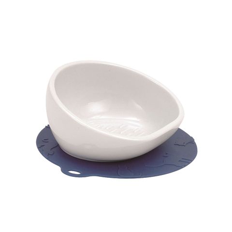 HARIO 短毛貓專用藍色磁碗 PTS-NYS-DBU-SH