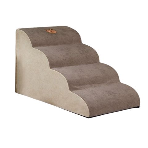 韓系寵物斜坡樓梯 灰米色【四階款】