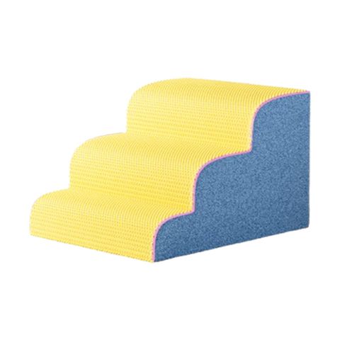 【常隆】寵物樓梯 斜坡三層加高寵物樓梯 狗狗爬梯 貓咪樓梯 舒適防滑耐磨 可拆洗外套 三層緩步樓梯