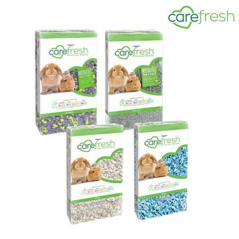 24-美國凱優CAREFRESH小動物專用紙棉-繽紛色-保暖、除臭、環保優於木屑