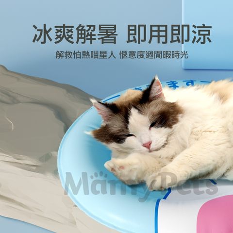 Mamy Pets 寵情 amy Pets 萌寵防暑寵物冰墊圓形冰窩L