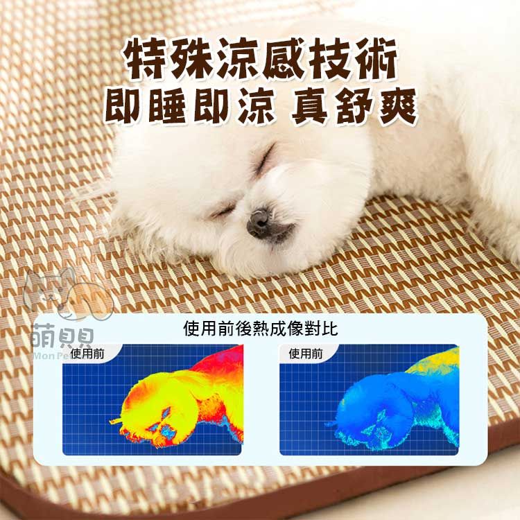 特殊涼感技術即睡即涼真舒爽使用前後熱成像對比 使用前使用前