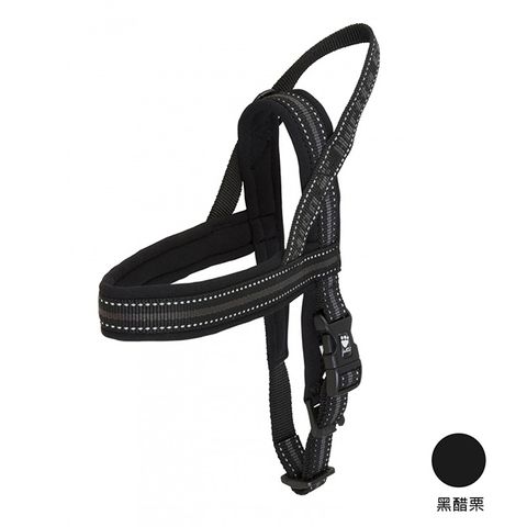 Hurtta 芬蘭  納維亞馬鞍式訓練胸背 Padded Harness _70_兩色可選(黑醋栗/墨玉綠/櫻桃紅/覆盆紫)