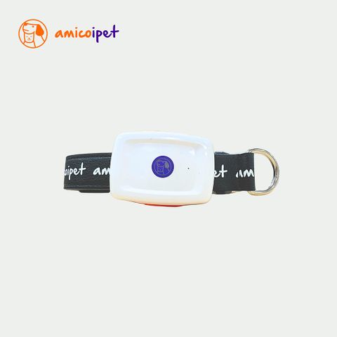 【amicoipet】寵寵物居家智能生理監測項圈組-黑色S(無須接觸 積極監測 低功率雷達波)