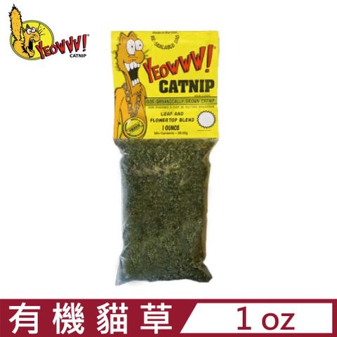 YEOWWW 【3入組】美國!瘋狂貓100%有機貓草-貓草 1oz (7001)