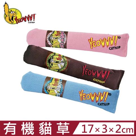 YEOWWW 【2入組】美國!瘋狂貓100%有機貓草-貓草棒(咖啡/粉紅/藍色)