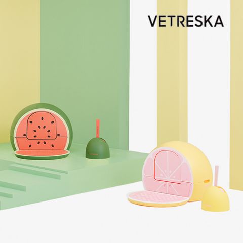 【Vetreska 未卡】水果貓砂盆系列