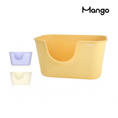 Mango蠻果 大型開放式貓砂盆 多色可選