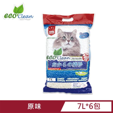 ■官方直營■ECO艾可豆腐貓砂-原味 7L×6包/箱
