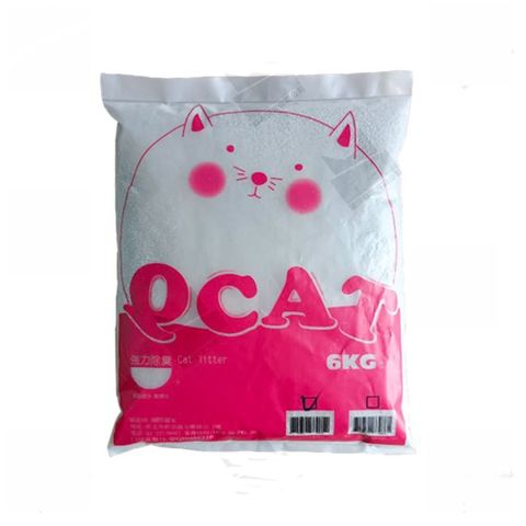 QCAT天然除臭礦物貓砂10L X4包入
