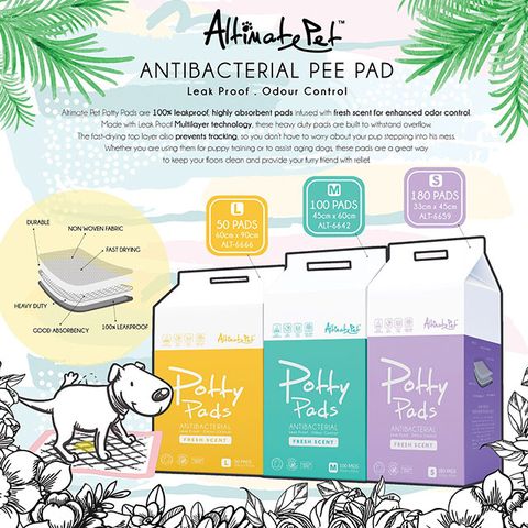 Altimate Pet 粉安心 抗菌尿墊-3種規格