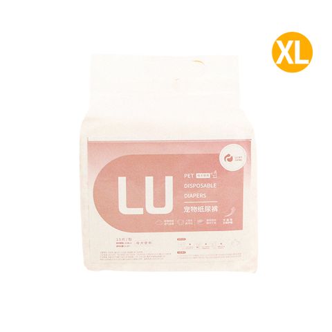 寵物尿布 母狗10片 XL號 (禮貌帶 生理褲 寵物 拋棄式 紙尿褲 狗狗 寵物專用)