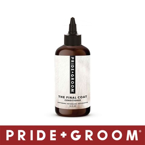 PRIDE+GROOM 普萊德 洗沐專家 THE FINAL COAT 寵物專用潤絲 473ml