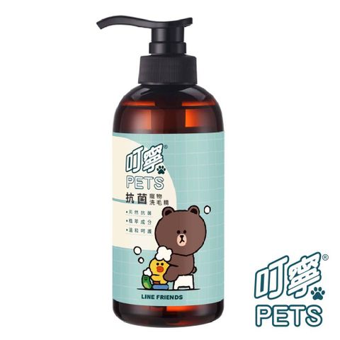 叮寧 PETS寵物抗菌洗毛精 500ml