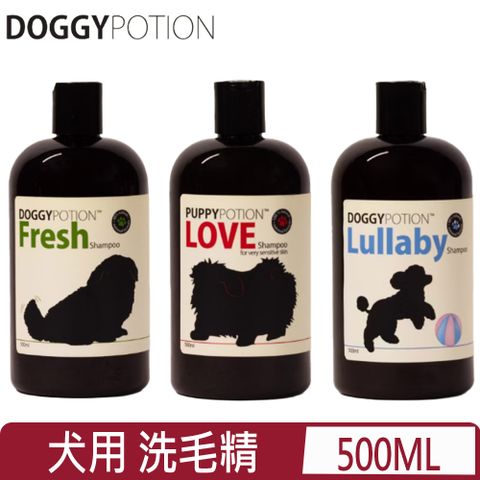 DOGGY POTION 犬用天然＜Fresh清新燕麥/Lullaby寶寶香/Love大麥＞洗毛精 500ml