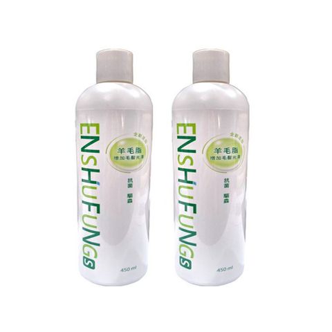 恩舒芳-驅蟲保健洗毛精 450ml(2入組)