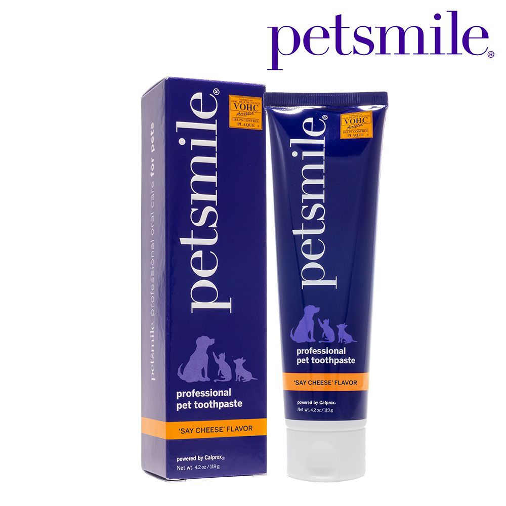 Petsmile 佩齒邁 【臺灣總代理】  專業寵物口腔護理牙膏 起司口味 119g