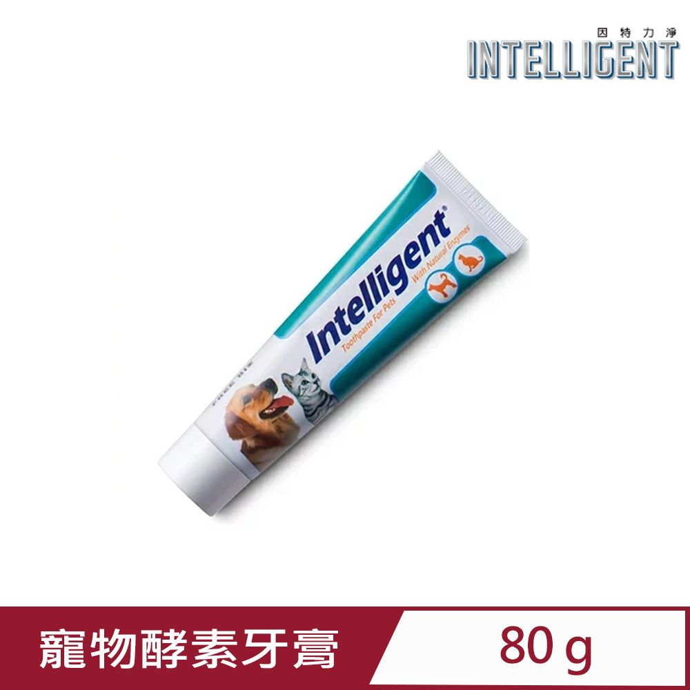  Intelligent因特力淨寵物酵素牙膏 80g (2H01)