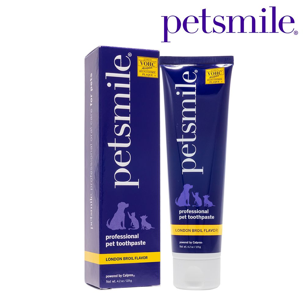 Petsmile 佩齒邁 【臺灣總代理】  專業寵物口腔護理牙膏 倫敦烤肉口味 119g