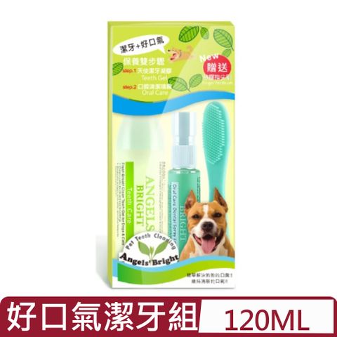 AngelsBright美國天使牌-好口氣潔牙組 120ml