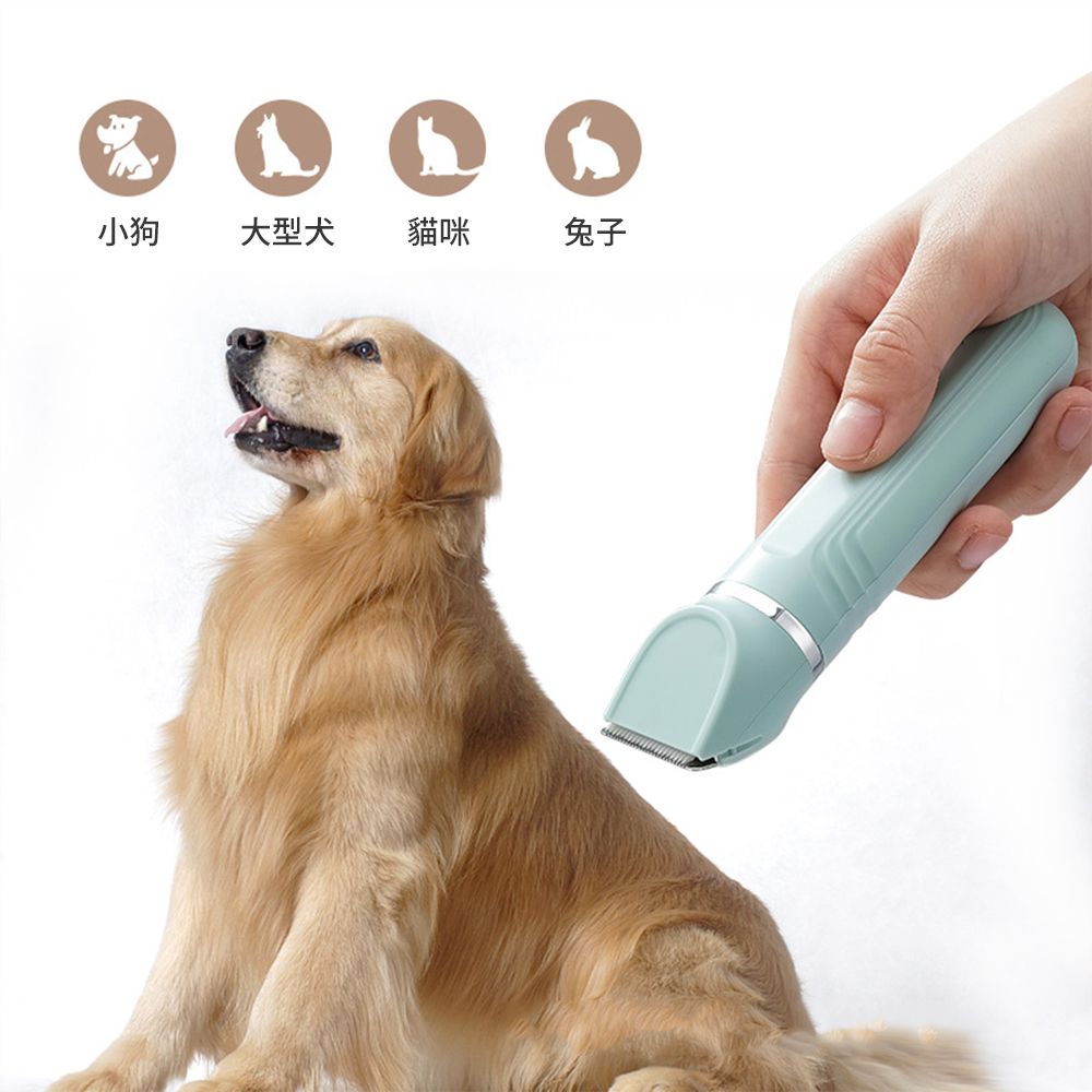 CITY STAR 四合一多功能電動剃毛器寵物電推刀-2入