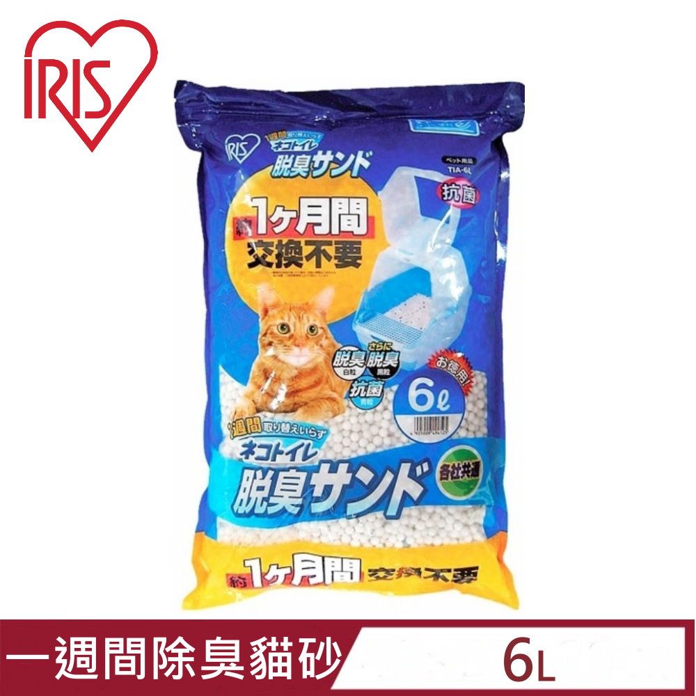 IRIS 日本一週間除臭貓砂 6L (TIA-6L)