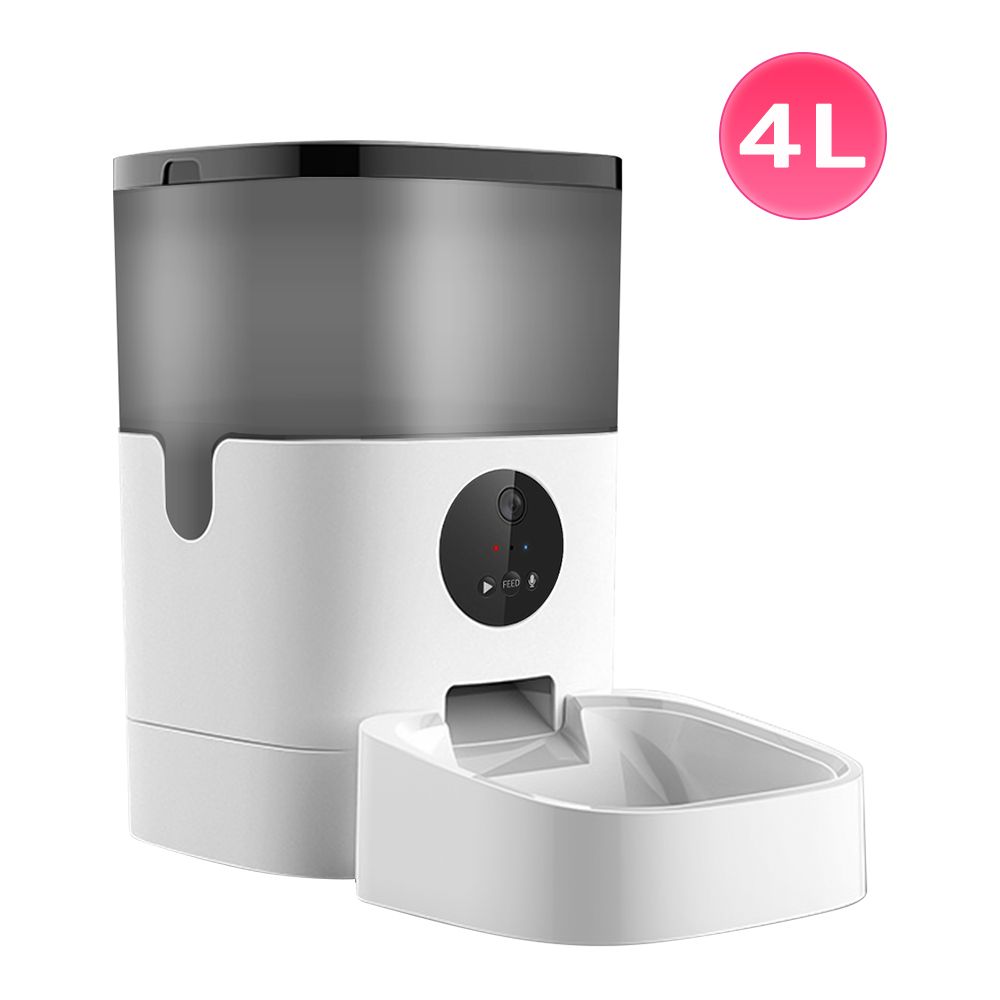 u-ta 高清遠端觀看寵物自動餵食器PW3(連接WIFI可觀看)