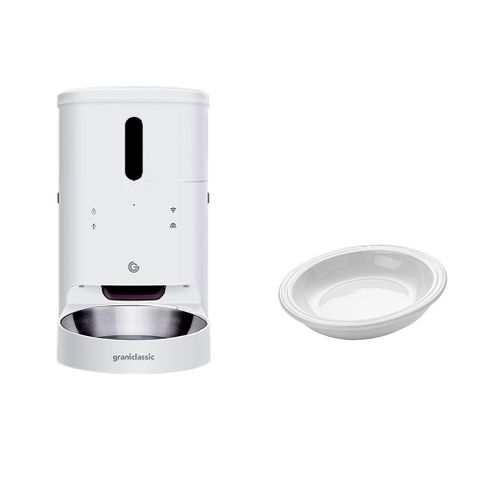 GC 餵不停 貓狗自動餵食器+陶碗碗 定時定量 智能寵物餵食器 陶瓷碗 飼料碗