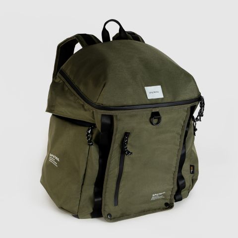 斯普尼克SPUTNIK-Pets Backpack｜寵物機能後背包 綠色
