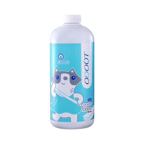 【臭味滾】貓用 地板清潔劑 1000ML(除臭/防霉/拖地/環境清潔)
