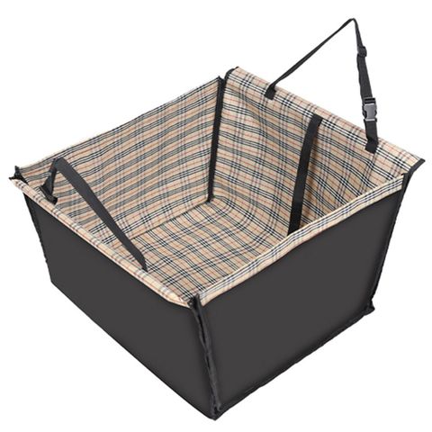 【寵物愛家】寵物外出車用後排車載墊可折雙層寵物車用墊(寵務車用品)