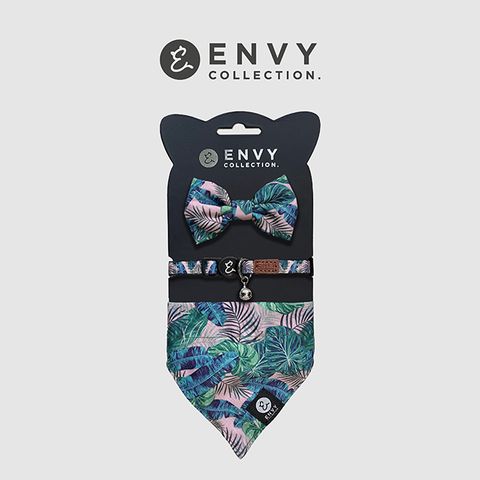 ENVY COLLECTION 貓頸圈 芭蕉葉情迷三件組