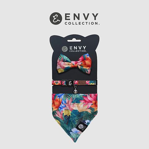 ENVY COLLECTION 貓頸圈 熱帶天堂鳥三件組