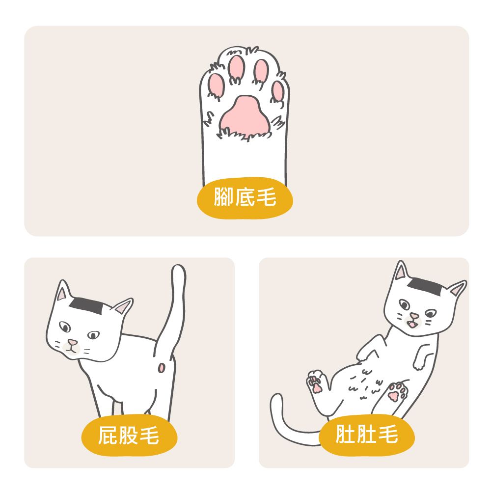 URBANER 奧本電剪 防水款寵物腳底毛電剪狗狗/長毛貓適用 MB-025