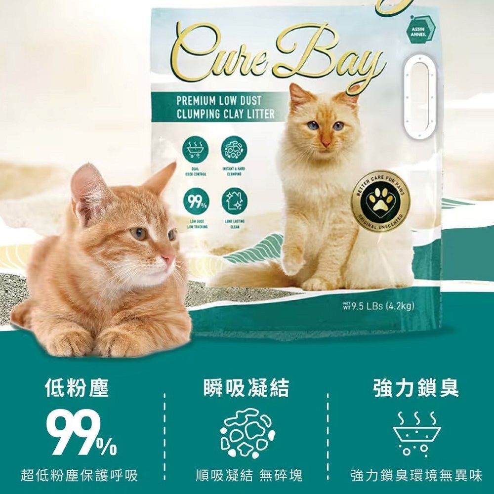  【3入組】美國 Assin Anneil 極細低塵速凝礦砂 貓咪礦砂 凝結礦砂 貓砂 3入組 (12.6kg/28.5LBs)