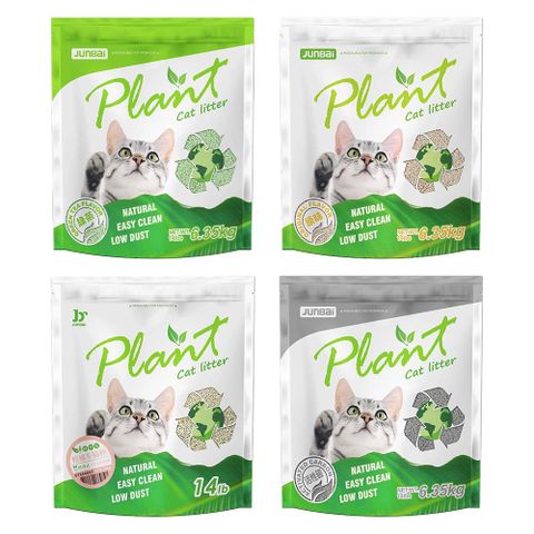 【3入組】Doter寵愛物語-輕植系貓砂(破碎型/極細型) 14lb/6.35kg