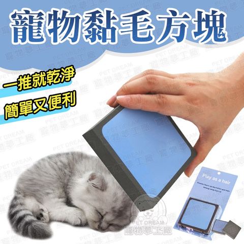 PET DREAM 寵物黏毛方塊 寵物除毛 黏毛神器 黏毛 狗毛神器 居家毛髮 居家黏毛 刷毛神器 吸毛除毛