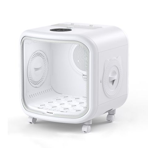 PetSuper 寵物烘毛箱 75L寵物烘乾箱 貓咪烘乾機 家用靜音小狗吹風機MAX 大空間寵物烘乾機